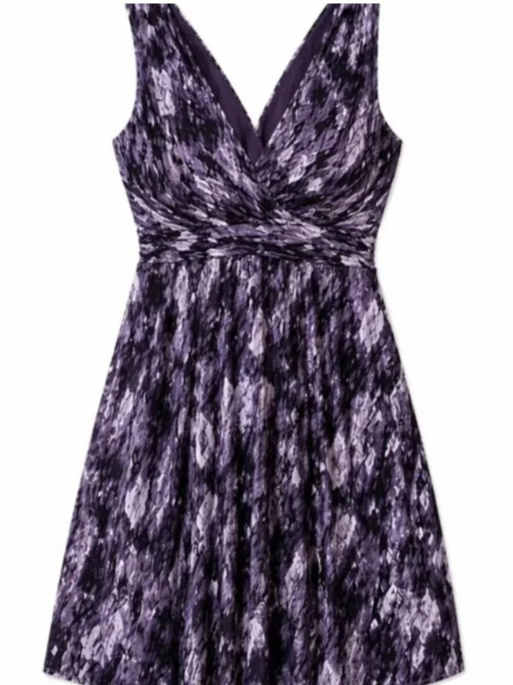 Trulli - Black, white & gray dress - flattering fit